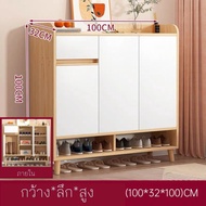 MeeBan ตู้วางรองเท้า เก็บรองเท้าให้เป็นระเบียบ มีหลายชั้น จัดเก็บได้หลายคู่ ดีไซน์มินิมอล
