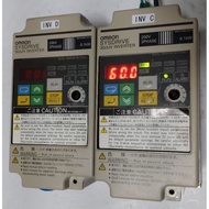 Second-Hand 3G3JV-A2001 Inverter OMRON 200-230V 0.1kW 1/8 Horsepower 1/8HP Three-Phase 220V
