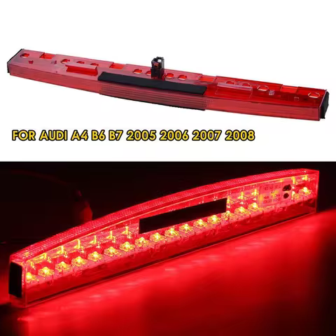 High Mounted Brake Light Fit For Audi A4 RS4 S4 B6 B7 2001-2008 Center High Mount Third Stop Brake L