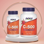 ✅✅ Now Foods, C-500 With RoseHips, 250 Tablets One4