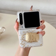 Gold Foil Wealth Attraction Huawei PuraX Foldable Screen Phone Case Integrated Design Xiaomi MixFlip