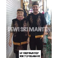 Baju adat dayak - Kalimantan dewasa