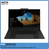 Avita Liber V14 Fingerprint Laptop (AMD R7-4700U/8GB/512GB SSD/W10H/FHD) - FOC Backpack + Mouse | Ip