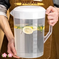 JANELAXE932JN Water Pitcher Jug, Graduated Plastic Water Bottle, Plastic Container Large Capacity Tr