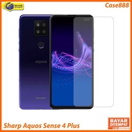 Tempered Glass Sharp Aquos Sense 4 Plus Anti-Scratch Glass 9H Premium Quality (temper glass)