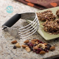 Dough Cutter Mixer For Biscuits Scones Ergonomic Handle Provides Comfortable Non-Slip Grip For Artis