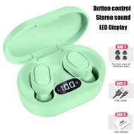 E7S Wireless Bluetooth Headset with Mic LED Display Earbuds For iPhone Xiaomi TWS Earphone Bluetooth