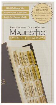 Majestic Traditional Gold-Edged Bible Tabs Majestic Traditional Gold-Edged Bible Tabs Book Supplemen