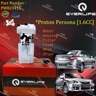 {PW823411} Fuel Pump Proton Persona 1.6CC With [Motor , Housing , Filter , Float] [4 Pin] [2 Pipe] A