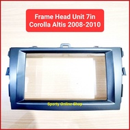 Frame Head Unit Corolla Altis 2008-2010 7in