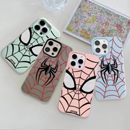 Spider Man Jelly 2IN1 Case iPhone 17 17Air 16 15 Pro Max 14 Plus 11 12 13 iPhoneX Xs Max XR 11Pro 11