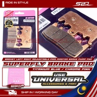 Brake Pads SUPERFLY M3 B1 C4 100MM Caliper Use 4 POT Sintered High Heat Copper Disc Pad Brake System