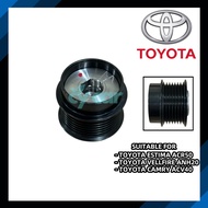 TOYOTA ESTIMA ACR50 VELLFIRE ANH20 CAMRY ACV40 ALTERNATOR PULLEY (7PK) 27415-0W040