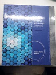 大學微積分原文書 Technical Calculus with Analytic Geometry 5th edition