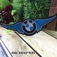 BMW Iron-on Patch Patches Embroidered Clothing Decoration Hats Bags Jeans Jackets Racing Iron on