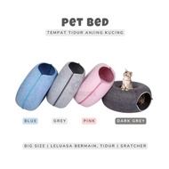 Round Dog & Cat Bed Tunnel