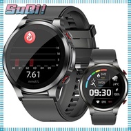 SUQI Sport Smartwatch, ECG PPG Blood Pressure Bluetooth Watch, Heart Rate Blood Oxygen Blood Sugar Non-invasive Blood Glucose Smart Watch Android iOS Phones