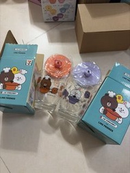 Le Creuset x LINE FRIENDS 玻璃杯連蓋