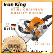 ♙ ∈ ◿ 【Iron King】STHIL 20" Gasoline Chainsaw (Orange)Imported with original packaging-