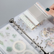 Loose-leaf Notebook Storage Book Notebook Folder A5A6 Notebook Sticker Tape Storage Bag Release Pape