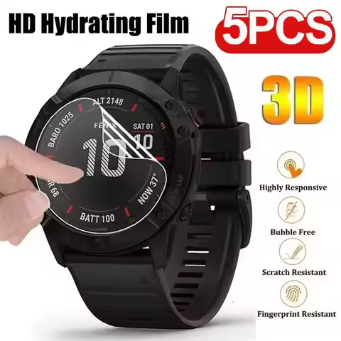 1/3/5Pcs Hydrogel Film For Garmin Forerunner 965 165 945 935 220 225 230 235 255s 735XT 620 630 Watc