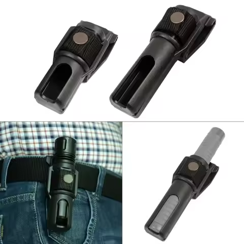 Universal Telescopic Baton Case Holster 360 Degree Rotation Waist Belt Holder Self Defense Stick Pou