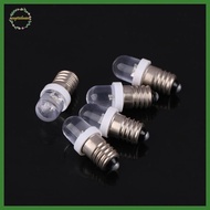 EPMN> 5Pcs E10 Led Bulb E10 DC 3V 6V 12V 24V Instrument Bulb E10 Indicator Bulb Old Fashioned Flashl