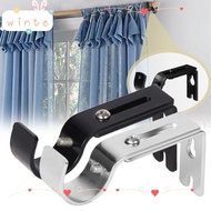 WINTE Curtain Rod Brackets Home Window Curtain Rod Support Curtain Rod Holder Rod Bracket