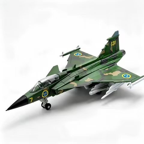 1/72 SAAB JAS-39 Gripen Fighter Jet Model Swedish Air Force Multirole Combat Aircraft Plastic Assemb