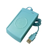 เครื่องอ่าน RFID 125กิโลเฮิรตซ์เครื่องอ่าน EM4100 USB เซนเซอร์พร็อกซิมิตีไร้คนขับเครื่องอ่านการ์ดอัจฉริยะ USB ออกบัตรสำหรับการควบคุมการเข้าถึง