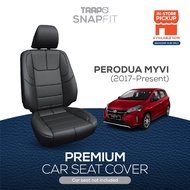 Trapo SnapFIT Car Seat Cover Perodua Myvi (2018-Present) (1.3 G / 1.3 G Without PSDA / 1.5 X)