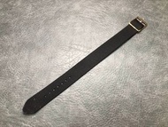 只剩一款 兩款 NOS 古董倉底 18MM 軍款 薄身尼龍織帶 錶帶 連 18MM 金色鋼扣