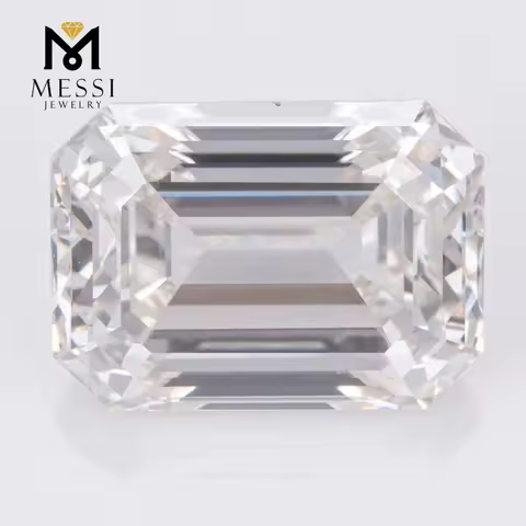 Messi Jewelry 1ct 1.5ct 2ct 2.5ct 3ct 5ct Emerald Shape Lab Diamonds With IGI Certificates Laborator