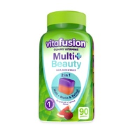 Multivitamin Plus Beauty – 2-in-1 Benefits – Adult Gummy with Hair, Skin & Nails Support (Biotin & R