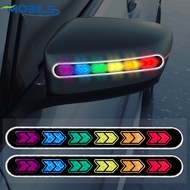 [ Featured ] Car Reflective Sticker - Anti-scratch, Collision Prevention - Colorful Arrows Sign Tape - Night Warning Strips - Body Styling Decal - Rearview Mirror Trim