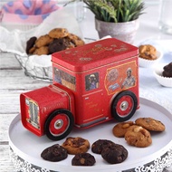 Famous Amos Vintage Antique London Car Tin 120g Occasion Gift Set Cookies Gift Tins Original Chocola
