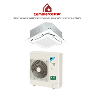 DAIKIN INVERTER R32 CEILING CASSETTE AIRCON INSTALLATION (36K BTU)