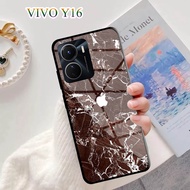 Softcase Glass Kaca VIVO Y16 - Casing hp VIVO Y16 [ S47 ].