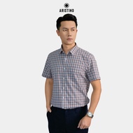 Aristino Men's Shirt Perfect Fit form, elegant design with chest pocket, modern, neat, suitable for 