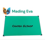 HIJAU Green eva mading. multiplex mading. aluminum mading.