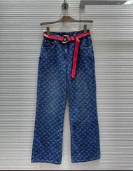正品⭐️LV Monogram 牛仔褲