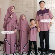 Gamis Couple Keluarga SARIMBIT LEBARAN ANNISA&amp;ANAN Gamis Couple Pasangan Gamis Couple Ibu Dan Anak Gamis Cople Pasangan Gamis Pasangan Cauple Gamis Pasangan Muslim Baju Couple Pasangan Baju Lebaran 2023 Couple Keluarga Baju Lebaran Wanita Model 2023 COD