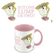 【迪士尼】美女與野獸 阿奇有色內裏馬克杯/Beauty and the Beast