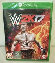 【全新未拆】  XBOX ONE 微軟 WWE 2K17 職業摔角 英文版  $580