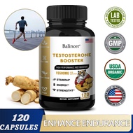 Balincer Maca + Ginseng - Men's Energy Booster - Improves Focus and Muscle Recovery - Boosts Enduran