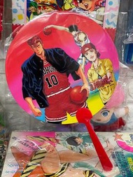 Slam Dunk 男兒當入樽 紙扇 文具 動漫周邊 動畫雜誌 收藏
