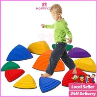 Children Balance Stepping River Stones Kids Tactile River Cross Emotional Training Batu Keseimbangan