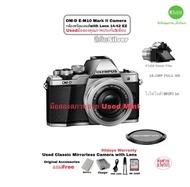 OLYMPUS OM-D E-M10 II Classic Camera with 14-42mm EZ Lens กล้องพร้อมเลนส์ เดิมๆสวยยางรอบตัวครบ 16.1M