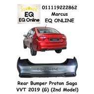 Proton Saga VVT 2019 Original Rear  Bumper PP Plastic Malaysia FACELIFT (BUMPER BELAKANG) 2020 2021 