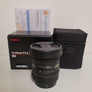 Sigma 10-20mm F3.5 EX DC （EF)